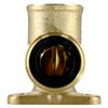 Sealey CAS15BWE 15mm x 1/2"BSP Brass Wingback Elbow