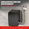 Deflecto Ltf Indoor Dryer Vent Lint Trap Kit – Energy-efficient Ventin