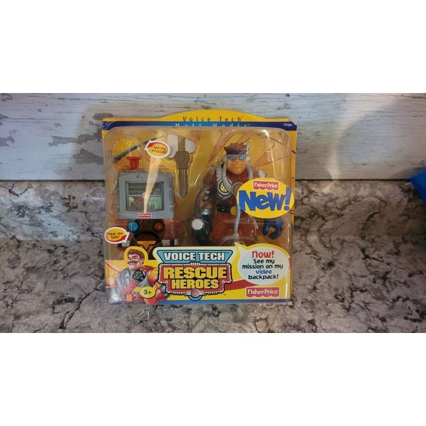 Rescue Heroes Voice Tech Video Mission Matt Medic Factory Sealed.