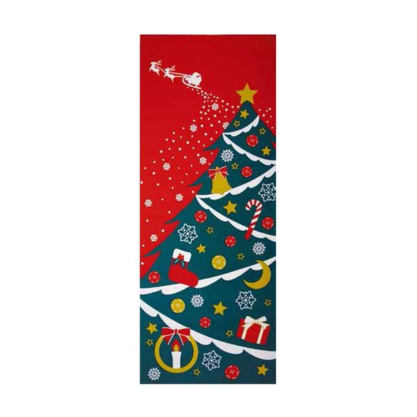 Season Painting Four Seasons Color Cloth Hand Towel Made in Japan Wall Decoration sy - 59 - 