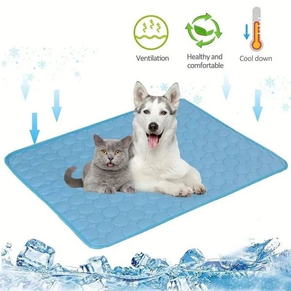 Easy Pet Cooling Mat Cool Pad Comfortable Cushion Bed Blanket for Dog Cat Puppy