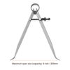 HARFINGTON Spring Joint Caliper 8 inch / 200mm Adjustable Spring Inside Caliper with Solid Nut for Wood Turning Lathe Work