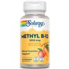 SOLARAY B 12 Methyl Lozenge Supplement, 2500mcg | 60 Count