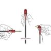 BIGWASP Premium Quality 79 Inches Silicone Soft Tattoo RCA Connector Cords for Rotary Tattoo Machines