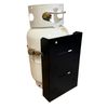 Overland Camping 10 LB Propane Tank Vehicle Mount - ECONO MODEL