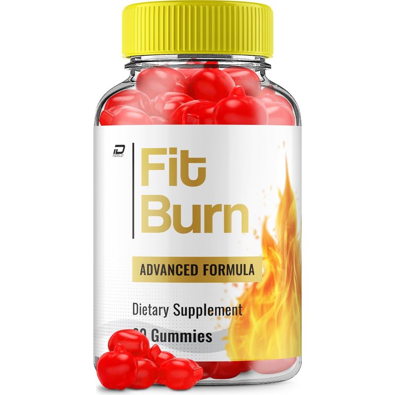 (1 Pack) Fit Burn ACV Gummies Supplement – FitBurn ACV Gummy Apple ...