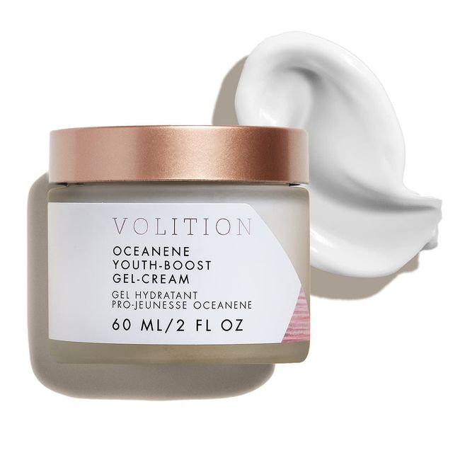 Volition Beauty Oceanene Youth-Boost Facial Gel-Cream - Lightweight, Hydrating Face Moisturizer Helps Reduce Look of Wrinkles & Fine Lines - Nourish Dry Skin, Vegan (60 ml / 2 oz)