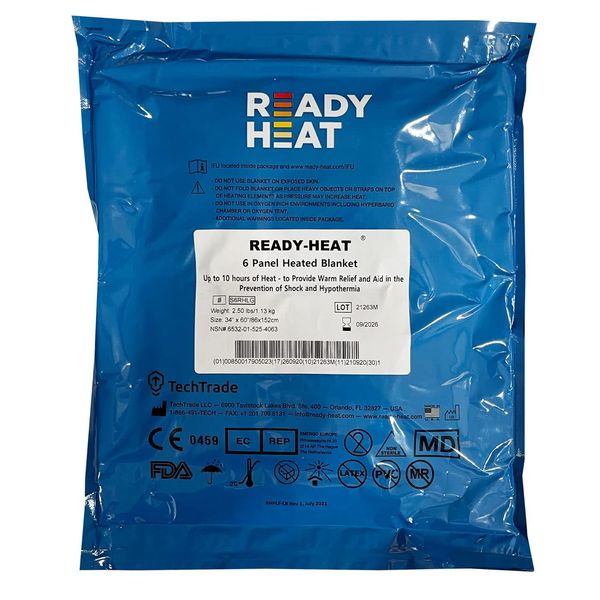 Ready-Heat™ 6 Panel Warming Blanket