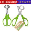 2Pcs Quail Egg Roast egg scissors Cutter Scissors Kitchen Egg Shears Tool(Green)