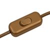 ElekTek Low Profile in-Line Torpedo Switch 2 Amp Double Pole Use 2 or 3 Core Flex Gold