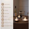 Owlpack Puff Cordless LED Lamp with Adjustable Dimmer - Olive Brown