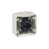 Legrand 191519 Plexus Surface Tight Push Button, White