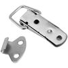 FUNSUEI 50 PCS Spring Loaded Toggle Latch Hasp, Catch Clamp Clips, Toggle Catch Latch Toggle Catch Lock for Toolbox, Case Box, Chest, Drawer, Cabinet