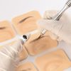 ATOMUS 3 Pairs Tattoo Practice Skin for Eyebrows Eyeliner 3D Permanent Makeup Silicone Fake Skin Microblading Supplies for Beginners and Experienced Artists