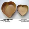 Novacart Heart Paper Baking Mold