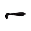 Keitech FS38001 Artificial Fishing Bait, Black, 3.8"