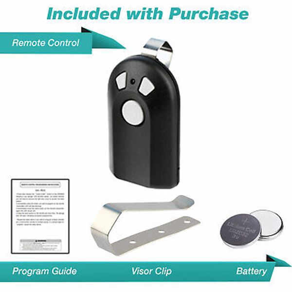 Sale For Genie Intellicode ACSCTG Type 3 Garage Door Opener Remote Control GIT-3