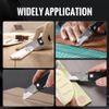 WORKPRO Titanium Folding Utility Knife CNC Unibody Quick Change Blade Box Cutter