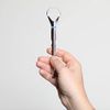 Tongue Sweeper Model T Sweep Medical Grade Stainless Steel Tongue Cleaner with Wider Cleaning Head, Reduce Bad Breath and Improve Taste, Preferred by Leading Dental Schools, Dishwasher Safe (2 Count)