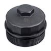 febi bilstein 107320 Oil Filter Cap, 1 Piece, Black