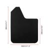 4Pcs Car Mud Flaps Universal Fit Black Color