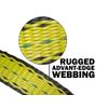 1" x 5' Endless Web Lifting Sling Poly 1-ply Tow Strap Continuous Loop