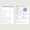 KOMPASS® Weekly Planner | A5 Planner Inserts | 30 Sheets for Weekly Planning, Goal Setting & Reflection | Weekly Calendar, Task Prioritization, Eisenhower Matrix | Bullet Journal & Productivity Sheets
