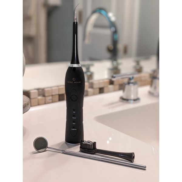 SONIC PEARL- Electric Calculus Plaque Remover Toothbrush Whitening Toolkit