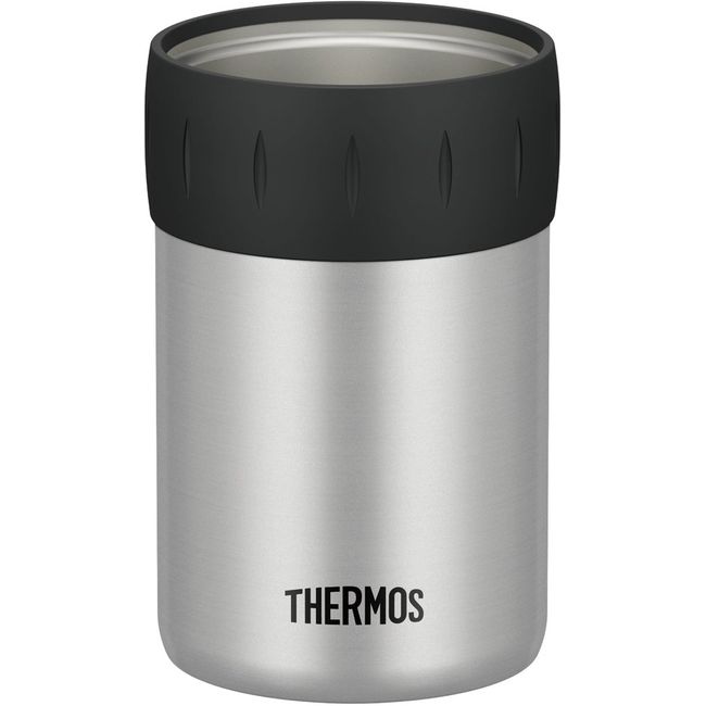 Thermos JCB-352 SL Can Insulator for 11.8 fl oz (350 ml) Cans, Silver