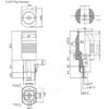 Optical Cable [Slim Type] Square Plug to Square Plug 0.5m HK05
