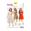 Burda Style Sewing Pattern B6680 Women's Dress