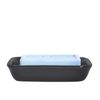 GOLDBEARUK Soap Dish Ceramic Grey Stone Classic Style