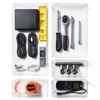 Sorbus Clear Drawer Organizer Set for Office Storage (5-Piece)
