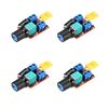 COVVY 4pcs Motor Speed Controller 3V 6V 12V 24V 35V Mini DC Motor PWM Speed Controller Switch Adjustable Speed Controller Regulation Switch 5A