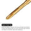 M2x0.4 Spiral Point Thread Tap with 1.6mm Twist Drill Bit Set,Metric Titanium Plated HSS 6542,High Precision Machine Threading Tool