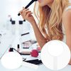 Frcolor Hand Mirror, Hand Mirror, Makeup Mirror, Handheld Simple, Portable Mirror, Round Compact, For Home Use, Travel, Portable Mirror, Stylish (White)