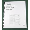 Yamaha MD4 Owner's Manual: 88 Pages & Protective Covers!