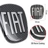 Fiat 14187A 3D Sticker Replacement Logo Black for 500X Front