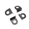 Lyhiku Replacement 3/4" Marker Light Bracket Fits RV Trailer Light Bracket Round Light Powder Coated(4pcs)