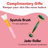 Jelly Face Mask for Facials - Bulgarian Rose Hydrating, Brightening & Nourishing Jelly Mask with Free Jade Roller & Spatula | Professional Hydrojelly Masks | Vajacial Jelly Mask Powder | 23 Fl Oz Jar Face Mask Skin Care
