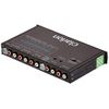 Clarion EQS755 7-Band Car Audio Graphic Equalizer with Front 3.5mm Auxiliary Input, Rear RCA Auxiliary Input and High Level Speaker Inputs, BLACK
