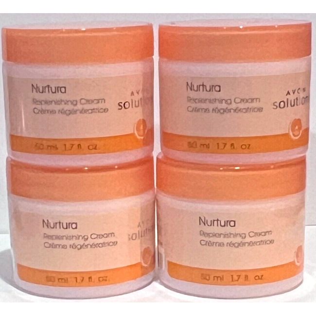 AVON NURTURA REPLENISHING CREAM 1.7 OZ  FREE SHIPPING 4 CREAMS