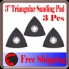3 Pcs Oscillating Multi Tool Sanding Pad Fein Multimaster Craftsman 3" Sand
