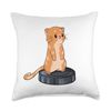 Kitten Vacuum Robot Cat Robot Vacuum Cleaner Robot Vacuum Throw Pillow