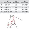 Equinavia Loki Adjustable Breakaway Horse Halter - Wine Red - Pony