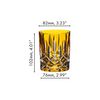 RIEDEL Laudon Tumbler, amber coloured crystal, single pack, machine-made
