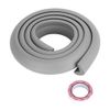 Joyzan Table Edge Protectors, Proofing Edge Corner Bumper Rubber Strip Table Guard Set, Grey