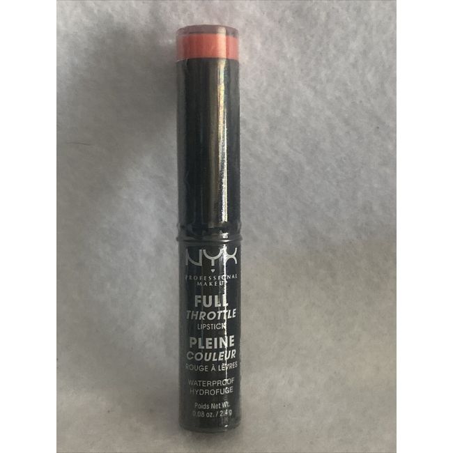 NYX Full Throttle Lipstick Long Lasting Waterproof JOLT #FTLS09 Sealed