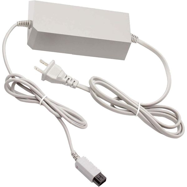 Console Charger for Wii, AC Wall Power Adapter Supply Cable Cord for Nintendo Wii (Not for Nintendo Wii U)