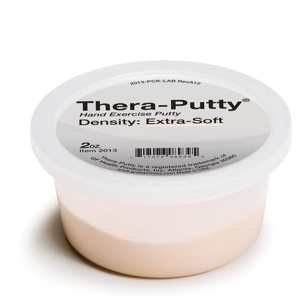 Lumex Thera-Putty for Exercise and Hand Therapy, Extra-Soft, Tan, 2 oz, 2013